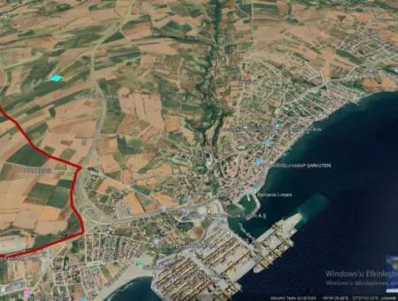 Der Hafen Von Asyaport Liegt Im Rahmen Des Aktuellen Flächennutzungsplans (
