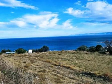 3.300 M2 Nettogrundstück, Das Für Den Bau Eines Genossenschaftsgeländes Mit Vollem Meerblick Zum Dringenden Verkauf In Tekirdag Barbarosta Geeignet Ist