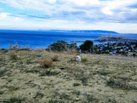 3.300 M2 Nettogrundstück, Das Für Den Bau Eines Genossenschaftsgeländes Mit Vollem Meerblick Zum Dringenden Verkauf In Tekirdag Barbarosta Geeignet Ist