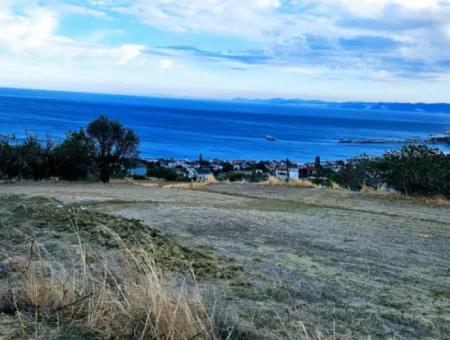 3.300 M2 Nettogrundstück, Das Für Den Bau Eines Genossenschaftsgeländes Mit Vollem Meerblick Zum Dringenden Verkauf In Tekirdag Barbarosta Geeignet Ist