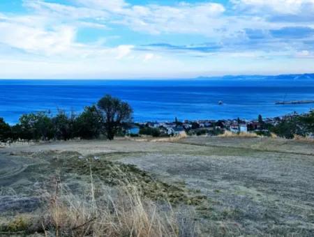 3.300 M2 Nettogrundstück, Das Für Den Bau Eines Genossenschaftsgeländes Mit Vollem Meerblick Zum Dringenden Verkauf In Tekirdag Barbarosta Geeignet Ist