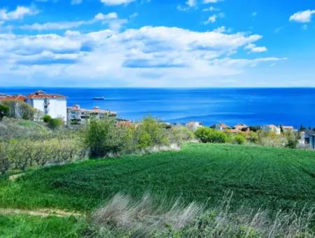 Wohngrundstück Mit Vollem Meerblick, Geeignet Für Den Bau Eines Genossenschaftsstandorts Mit 42 Wohnungen Zum Dringenden Verkauf In Tekirdag Barbarosta