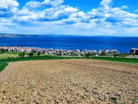 Gelegenheit Grundstück Geeignet Für Dringenden Verkauf Herrliche Lage Voller Meerblick 4 Seitenstrassen, Fassadengenossenschaft Und Baustellenbau