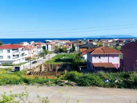 Barp-Grundstück Zum Dringenden Verkauf In Der Nähe Des Meeres In Tekirdag Kumbagda