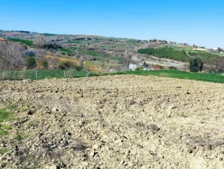 Investment Opportunity: 615 M2 Corner Land For Sale In Tekirdag Barbaros - Urgent Sale, Sea And Nature View, 0 Zoned