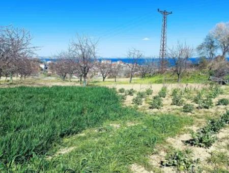Investment Opportunity: 615 M2 Corner Land For Sale In Tekirdag Barbaros - Urgent Sale, Sea And Nature View, 0 Zoned