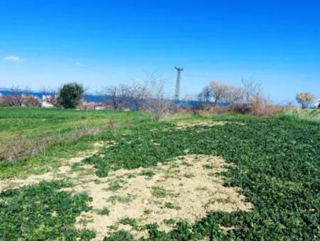Investment Opportunity: 615 M2 Corner Land For Sale In Tekirdag Barbaros - Urgent Sale, Sea And Nature View, 0 Zoned