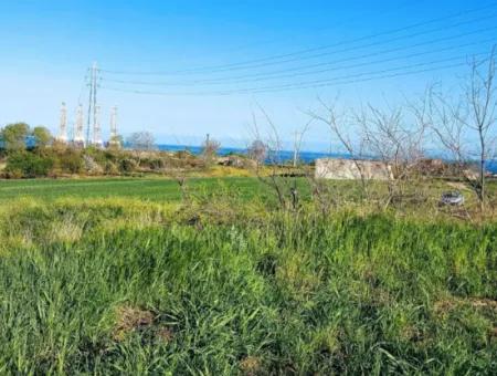 Investment Opportunity: 615 M2 Corner Land For Sale In Tekirdag Barbaros - Urgent Sale, Sea And Nature View, 0 Zoned