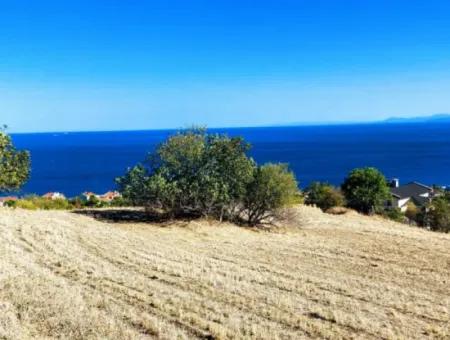 Land For Sale In Tekirdag Süleymanpaşa Barbaros, With A Large Area Of 8.100 M2 And In A Location Overlooking The Magnificent Sea View