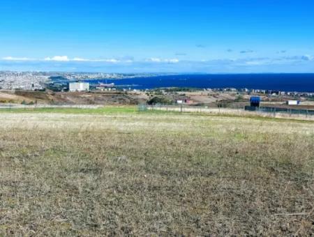 15.500 M2 Full Sea View Villa For Urgent Sale In Tekirdag Topağaç Neighborhood