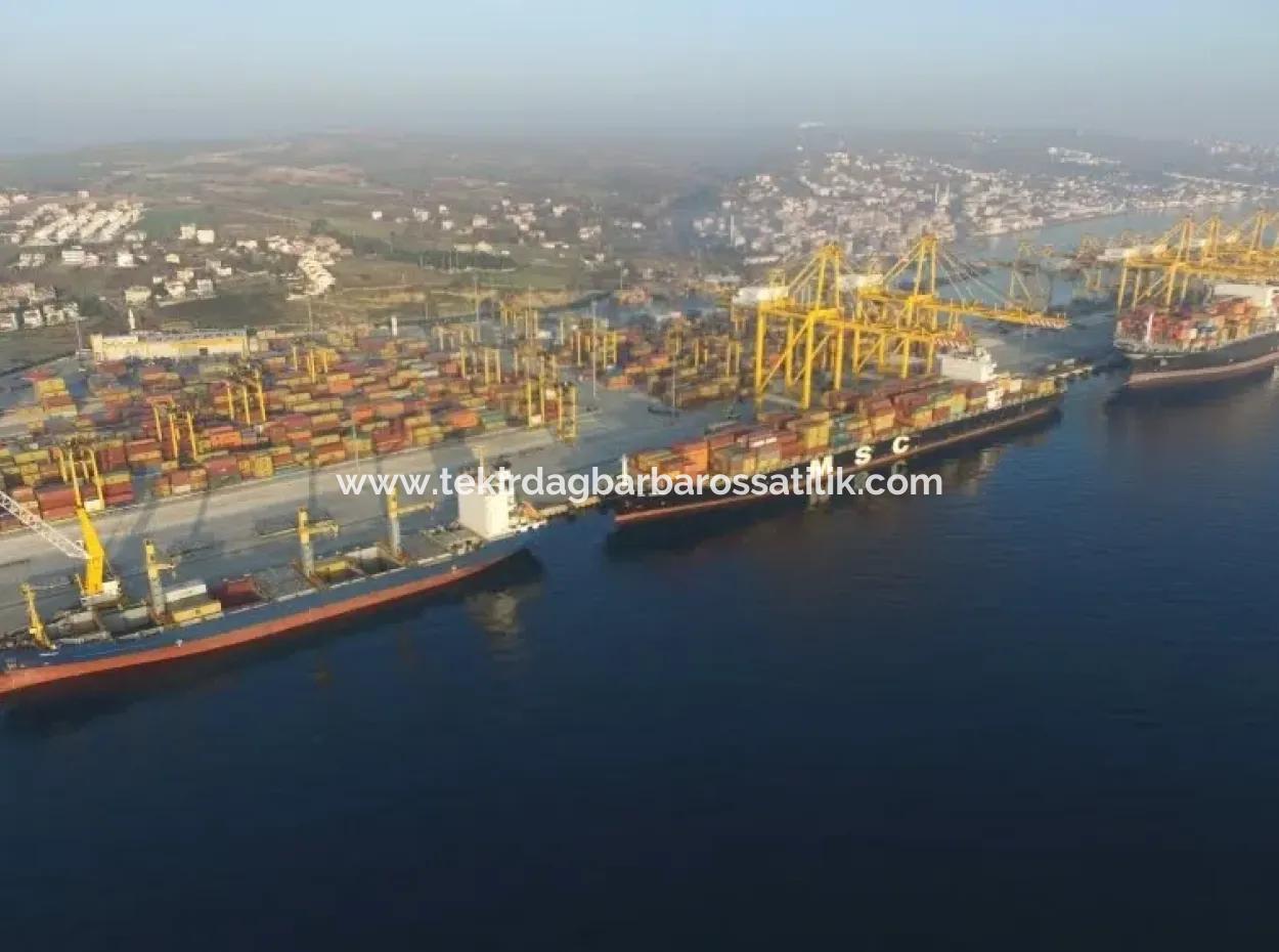 Tekirdağ Süleymanpaşa Barbaros Mahallesi Asyaport Limanı Mevcut İmar Planı İçinde Sanai Ve Ticari Alanı