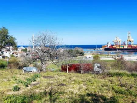 Tekirdağ Süleymanpaşa Barbaros Mahallesinde Asyaport Limanına 100  Metre Yakınlıkta Arsa